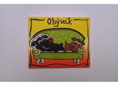 Cedulka na dveře-pes